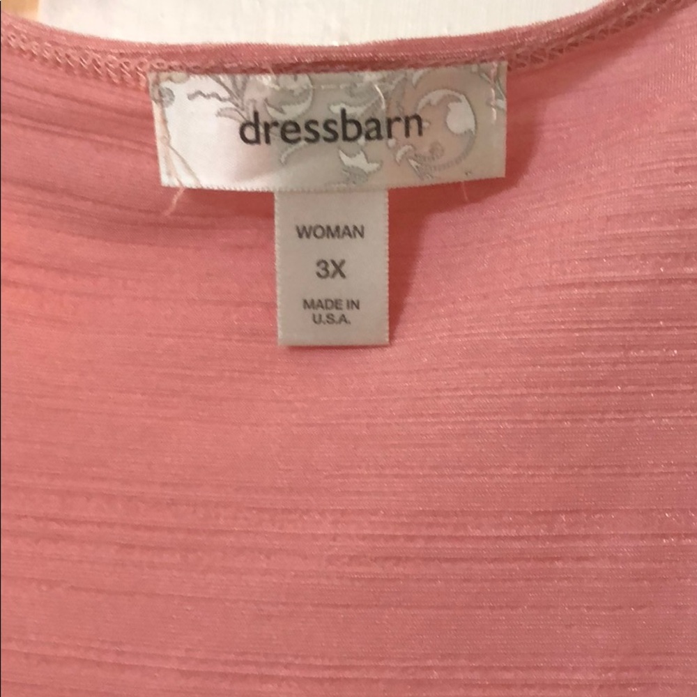 Dressbarn Pink Shell - Picture 2 of 3